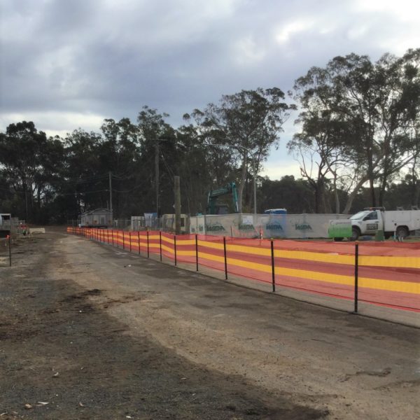 Warning Barrier - Sediment Control
